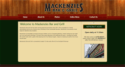 Desktop Screenshot of mackenziesstamford.com
