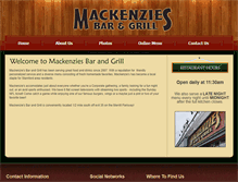 Tablet Screenshot of mackenziesstamford.com